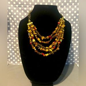 Multi strand necklace